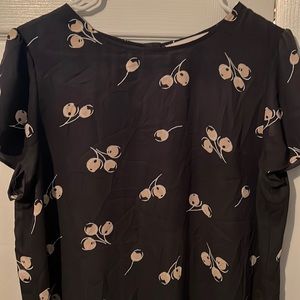 Navy Women’s Dress Shirt size L